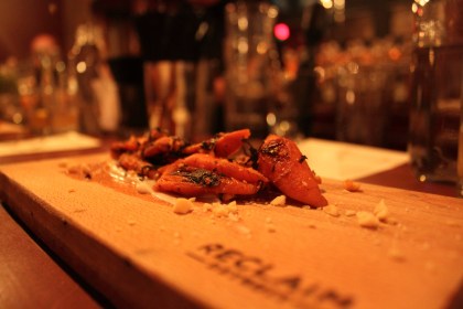 roasted carrot, pistachio, lime, yoghurt